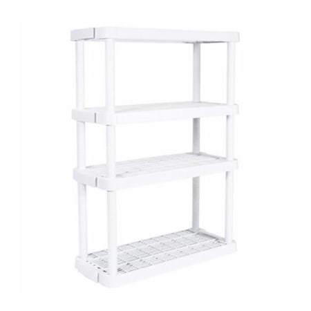 Gracious Livingrporation WHT 4Shelf MD Unit 91072MAXIT-1C